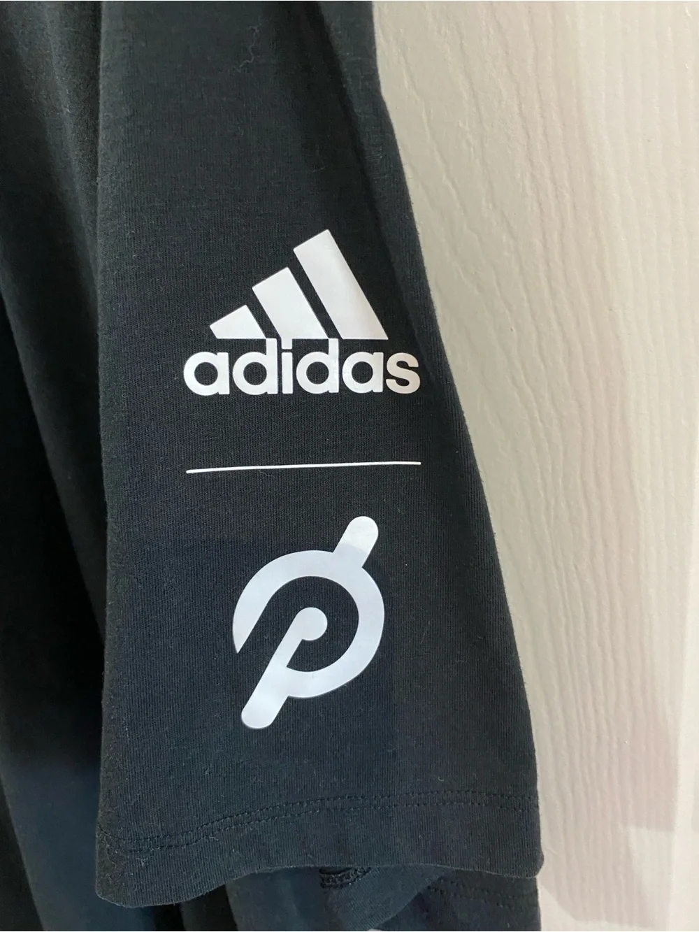 Adidas x Peloton Men’s 2XL Black Logo T-Shirt Cycling